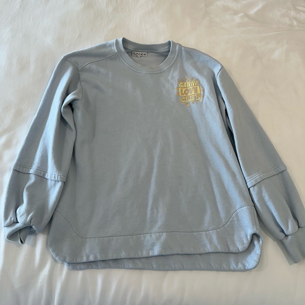 Ganni sweatshirt crewneck
